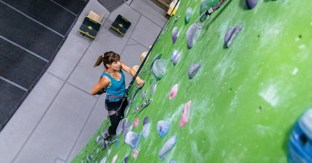 Experience the thrill of climbing without compromise. With #TRUBLUE, safety and adventure go hand in hand. Reach for new heights!