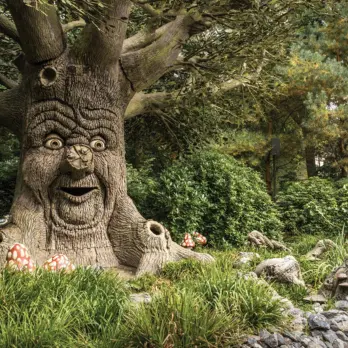 Gethematiseerd piratenschip avontuurelement — Skywalker conceptontwikkeling