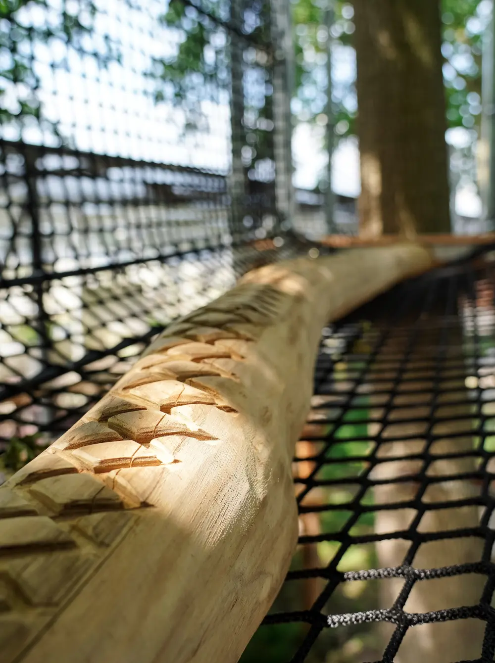 Skywalker Präzisionsbau — Abenteuerpark Plattform Detail