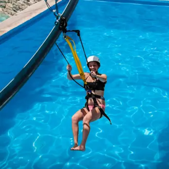 ZipCoaster indoor FEC installation at a family entertainment centre