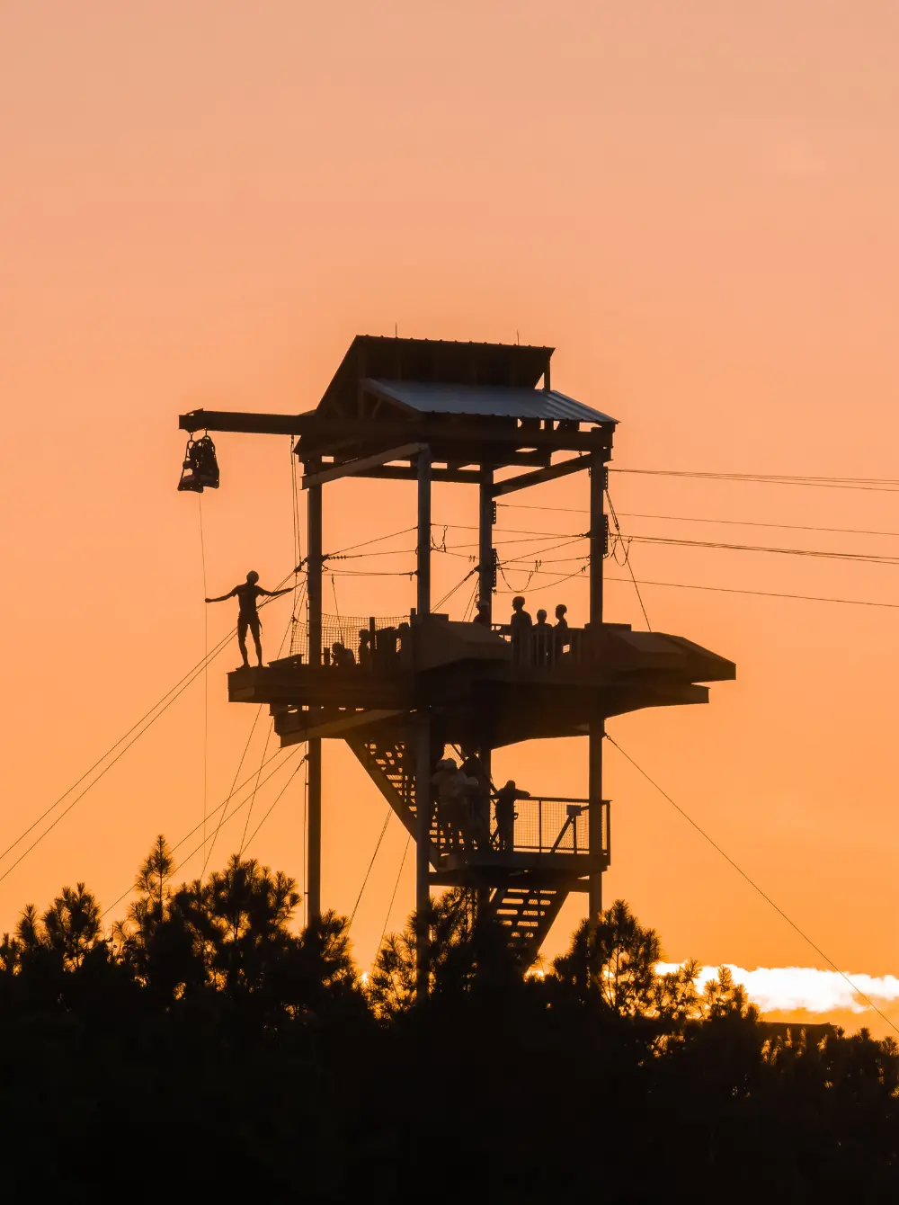 Professional zipline engineering and design by Skywalker Adventure Builders