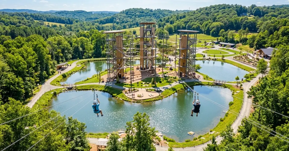 Transform your site with multi-attraction aerial parks designed for maximum throughput and engagement. See the blueprint for higher revenue here.