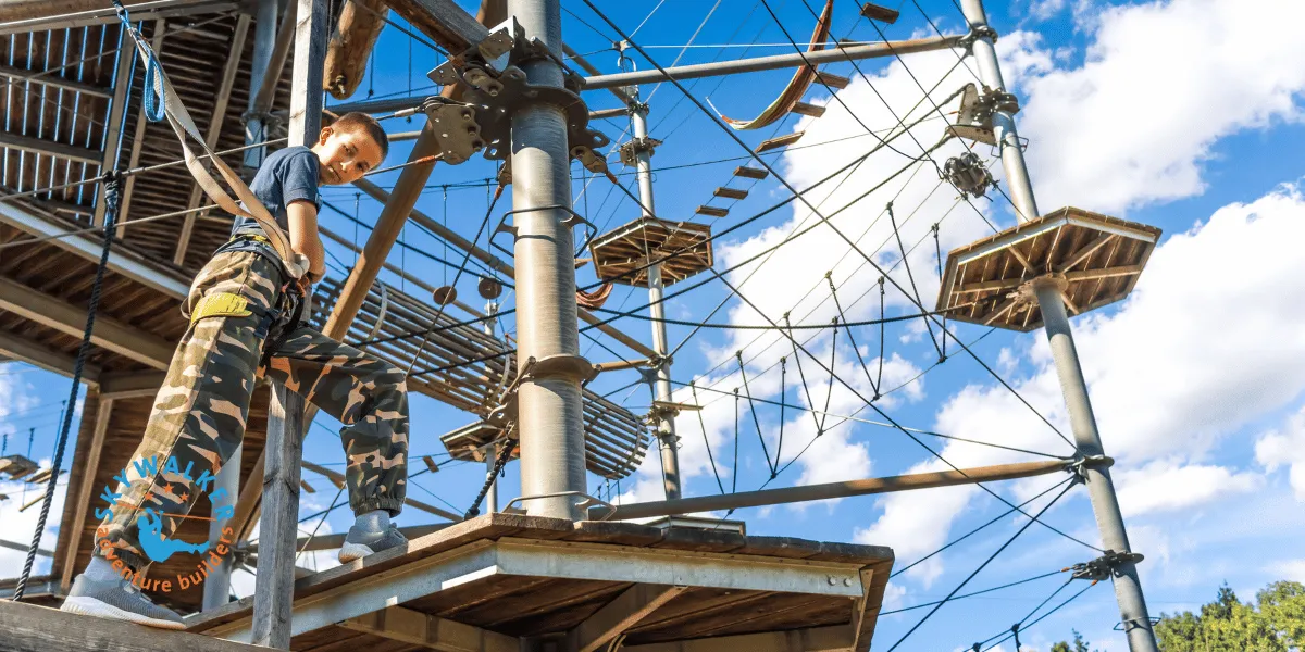 Tiger On Ropes Course EN 15567 Ropes Course Inspections - Skywalker - Adventure Builders