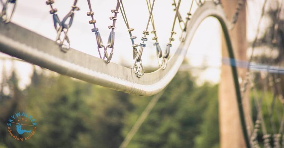 Ingenious inventions. The curvy zip line